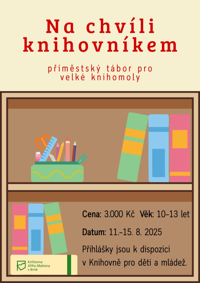 Akce KJM: Na chvíli knihovníkem