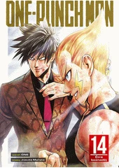 Kniha One-Punch Man z knihovny Jiřího Mahena