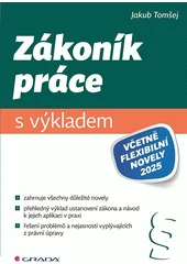Kniha Zákoník práce s výkladem z knihovny Jiřího Mahena