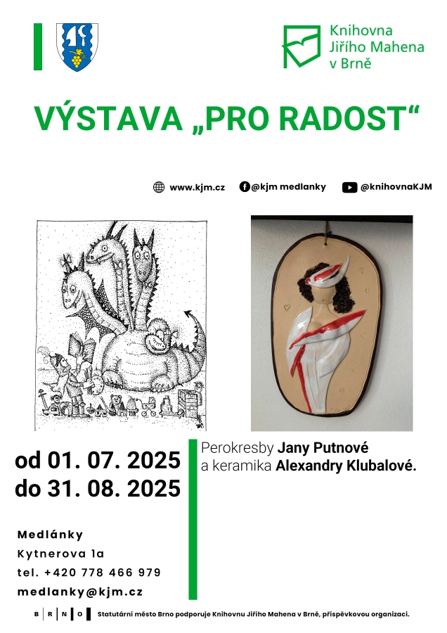 Akce KJM: Pro radost – perokresby a keramika