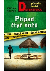 Kniha Případ čtyř nožů z knihovny Jiřího Mahena