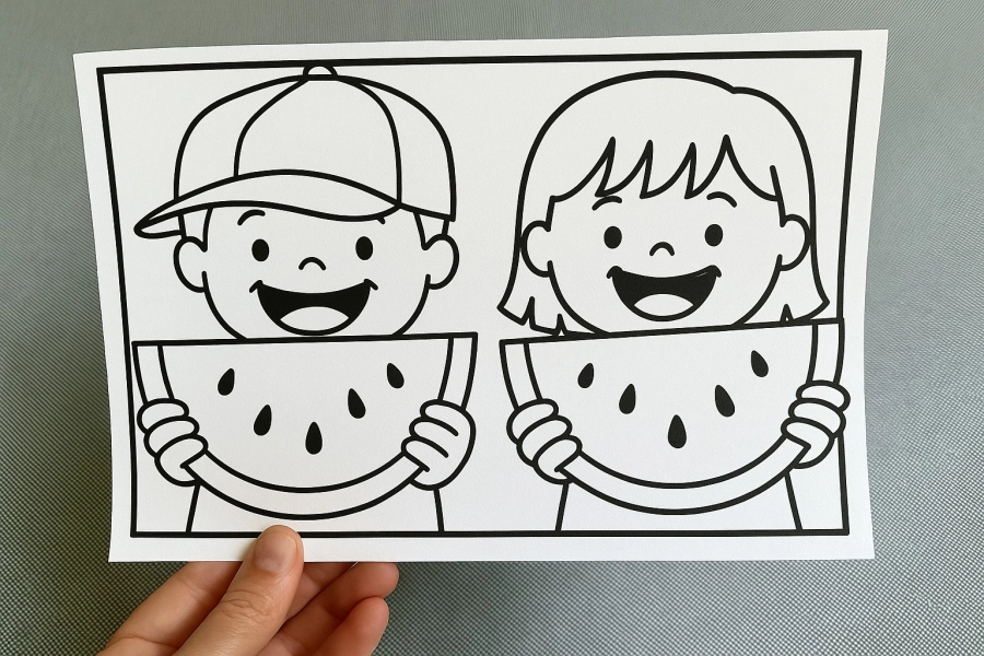 Akce KJM: Sladké léto s melounem – Tvořivá dílnička pro děti